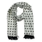 Magic Black Silk Scarf